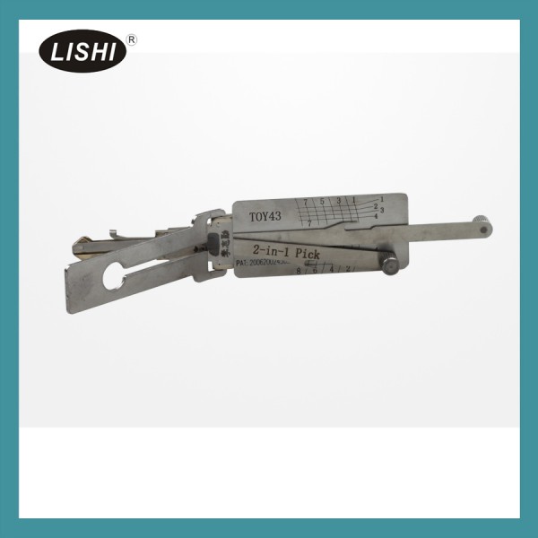 Lishi toy43 2 en 1 recogida y decodificación automática (8pin)