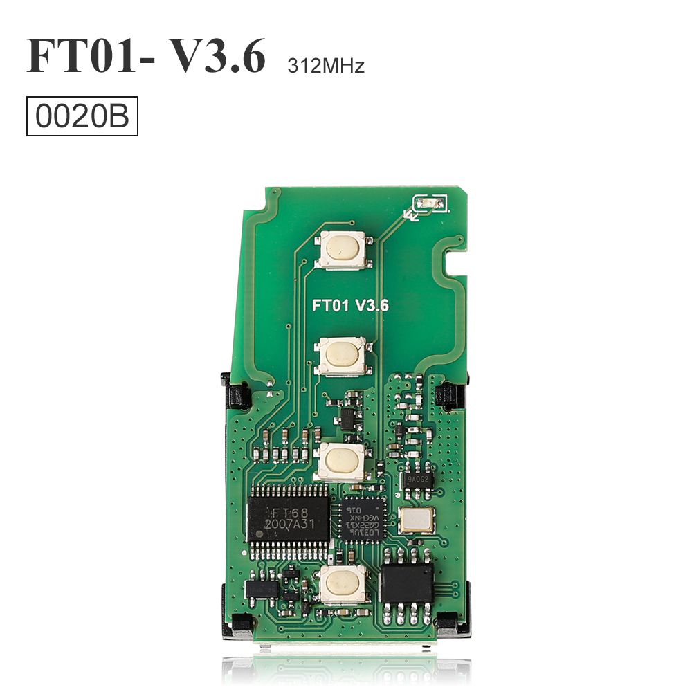 Toyota / Lexus lonsdor ft01 - 0020 312 / 433 MHz SMART Key PCB