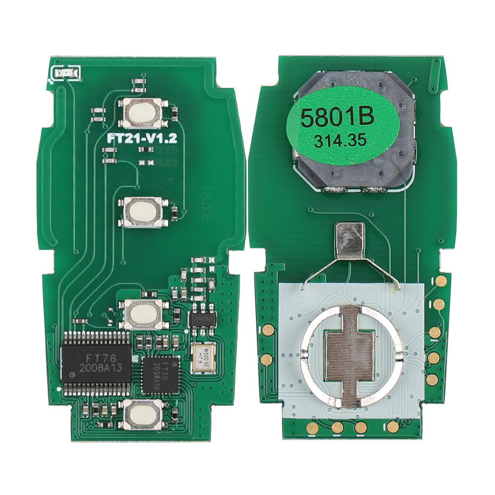 Lonsdor FT21-5801 314.35/433.92MHz Subaru 4D Smart Key PCB