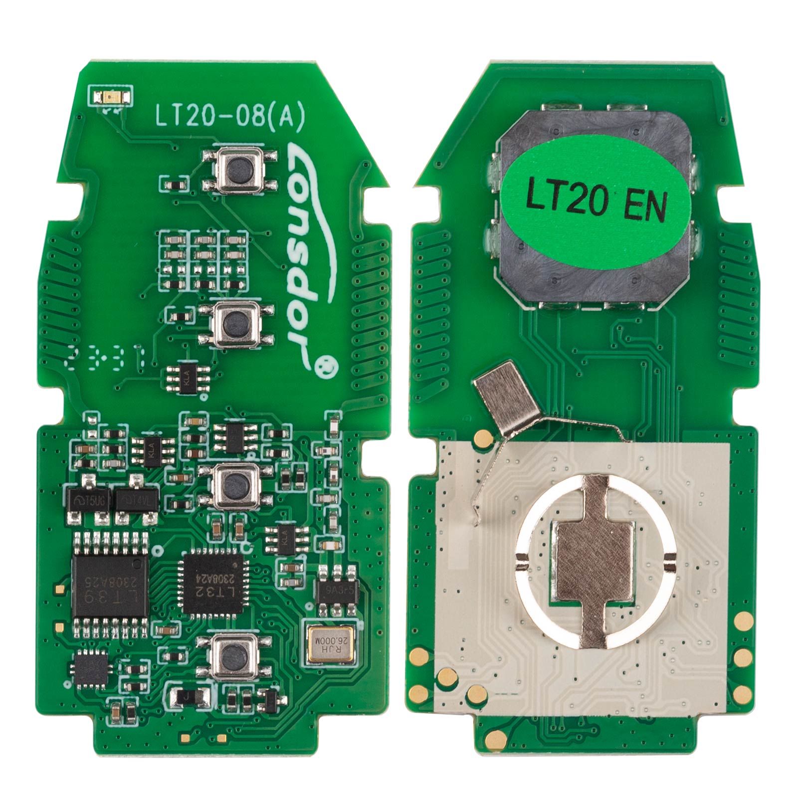 2026 Lonsdor K518 PRO FCV Full Version Key Programmer with ADP15 Adapter + FP30 Pin Cable + LT20 / FT02 PH0440B Smart Key PCBs