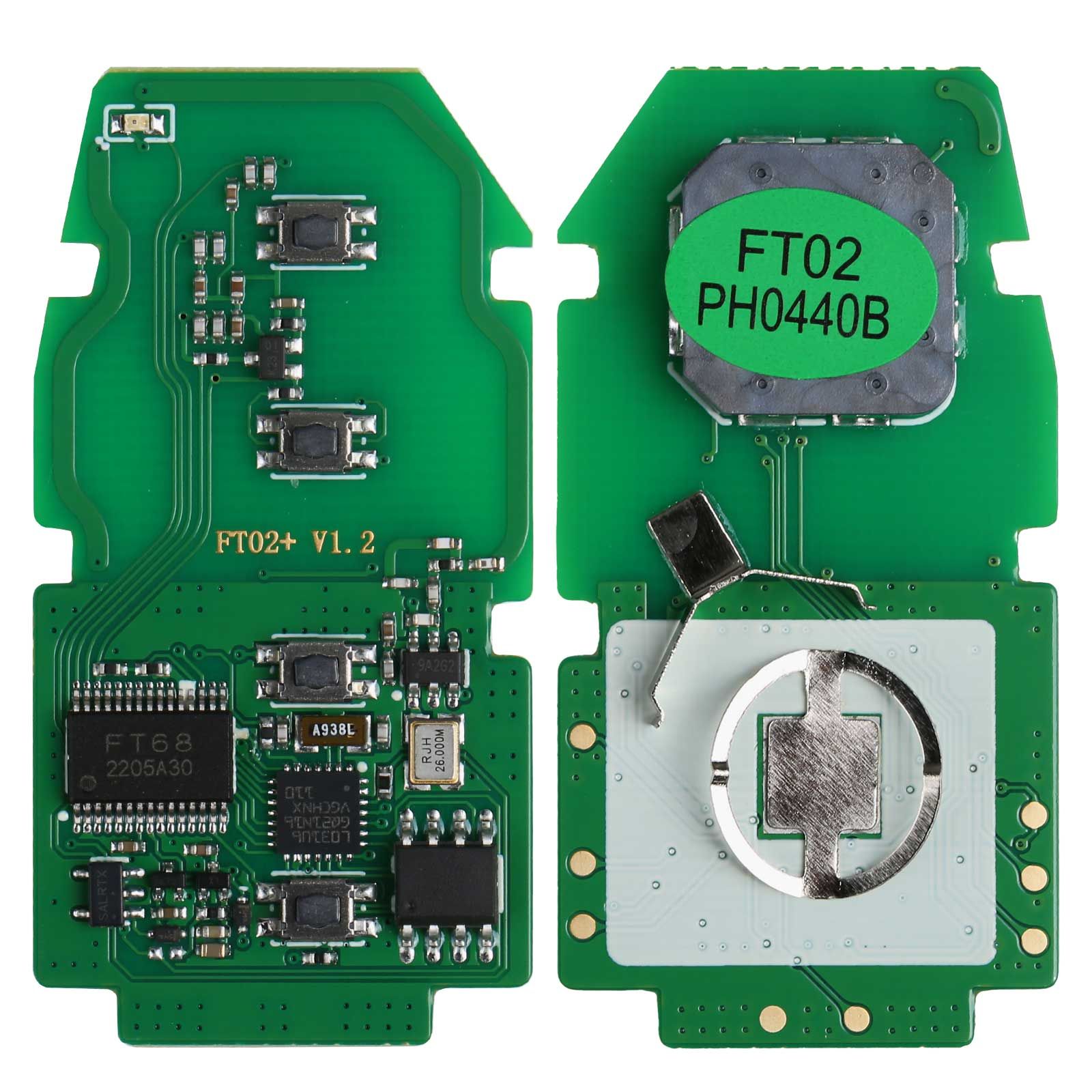 2026 Lonsdor K518 PRO FCV Full Version Key Programmer with ADP15 Adapter + FP30 Pin Cable + LT20 / FT02 PH0440B Smart Key PCBs