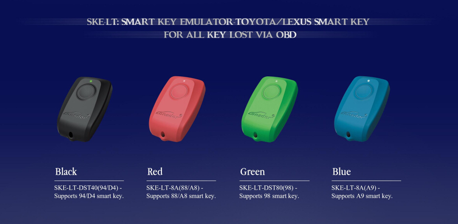 SKE-LT Smart Key Emulator for Lonsdor K518ISE Key Programmer 4 in 1 Set