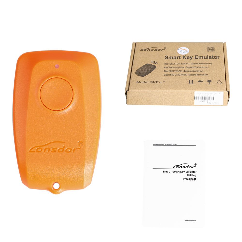 100% original lonsdor k518ise Key programer plus Orange ske - LT - dstaes Simulator admite que se pierdan todas las llaves inteligentes de Toyota 39 (128 bits)