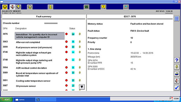 Herramienta de diagnóstico Man VCI Lite - 2