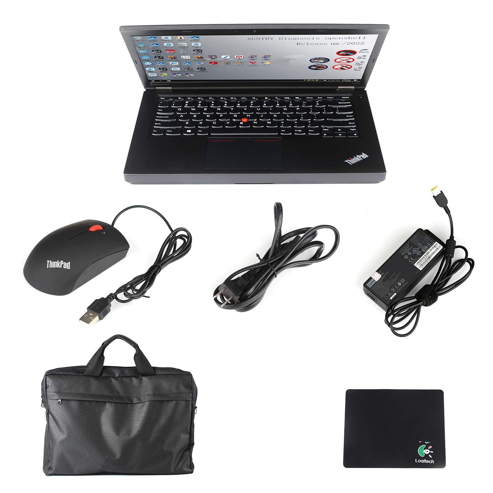 V2022.12 MB SD C4 Plus Support Doip with SSD Plus Lenovo T440P Laptop I7 8GB Laptop Software Installed Ready to Use Free Shipping by DHL