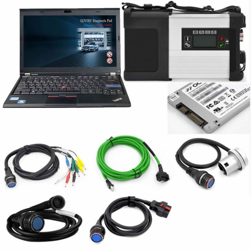 Best MB Star C5 y Lenovo x220 con el software 2022.12 ssd, listo para el conjunto completo de MB SD C5