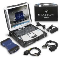El detector Maserati mdvci admite programación y diagnóstico, y los datos de mantenimiento están instalados en el Panasonic cf19 y están disponibles en cualquier momento.