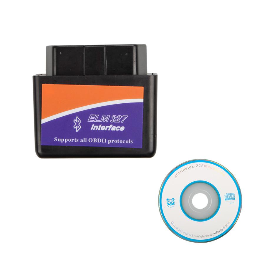 Mini elm327 Bluetooth obd2 (negro) Firmware v2.1