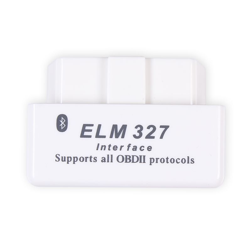 Super mini Elm 3227 Bluetooth obd2 / OBDII Elm 327 versión 1.5 escáner de interfaz de diagnóstico automático blanco