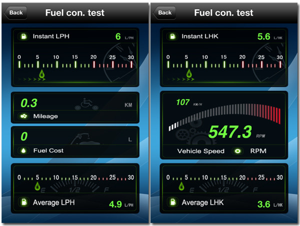 Carapp v200 se utiliza con Ios / Android Double System 2