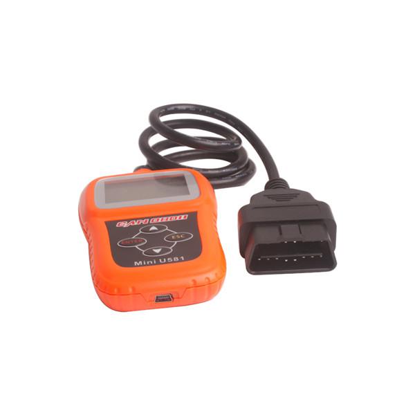 Memoscan Mini U581 CAN OBDII/EOBDII Reader Support Multi languages Update Online