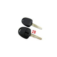 Carcasa de llave de control remoto 2 botones (sin carcasa de control remoto interior) para Mitsubishi 5 piezas / lote