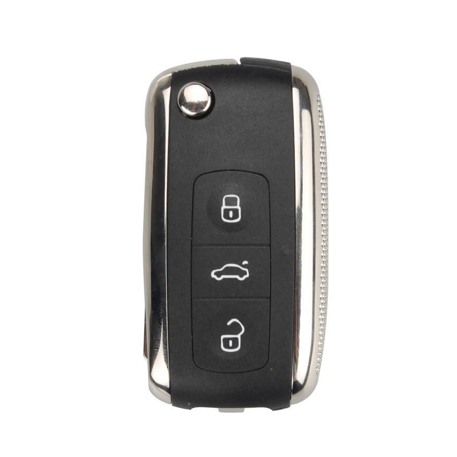 Modified Flip Remote Key Shell 3 Button for VW Seat 5pcs/lot