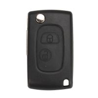 Modified Flip Romote Key Shell 2 Button VA31 für Citroen 5pcs/lot