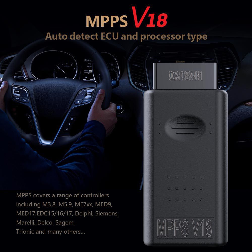 Mpps v18 Main + tricore + multileboot, con Firmware de cable de tres núcleos de transferencia 1.09.03​​​​​​​ Recuperación con suma de verificación y ECU