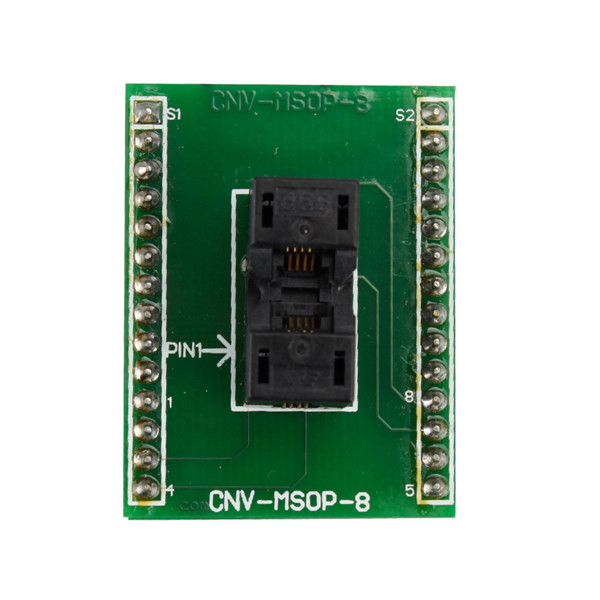 Conector de enchufe del programador de chips msop 8 (msop - 8 a dip8)