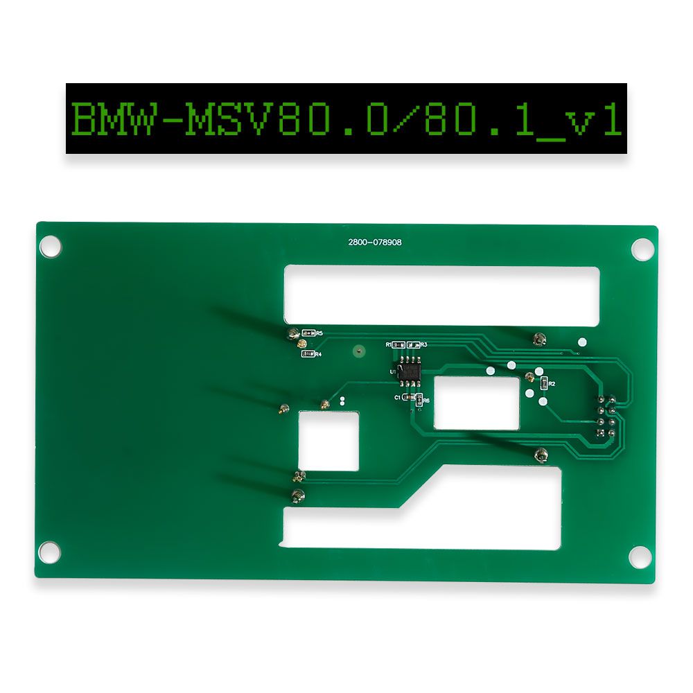 El tablero de interfaz integrado msv80 isn Lee / escribe msv80 isn Yanhua mini Acdp componentes opcionales