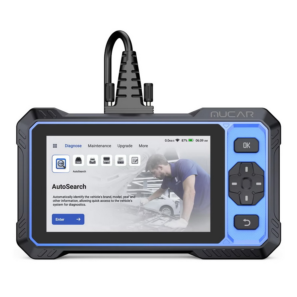 MUCAR 682 AI-Assisted Car Diagnostic Tool CANFD Bidirectional ECU Coding 20 Resets Full System diagnosis Obd2 Scanner Life Free