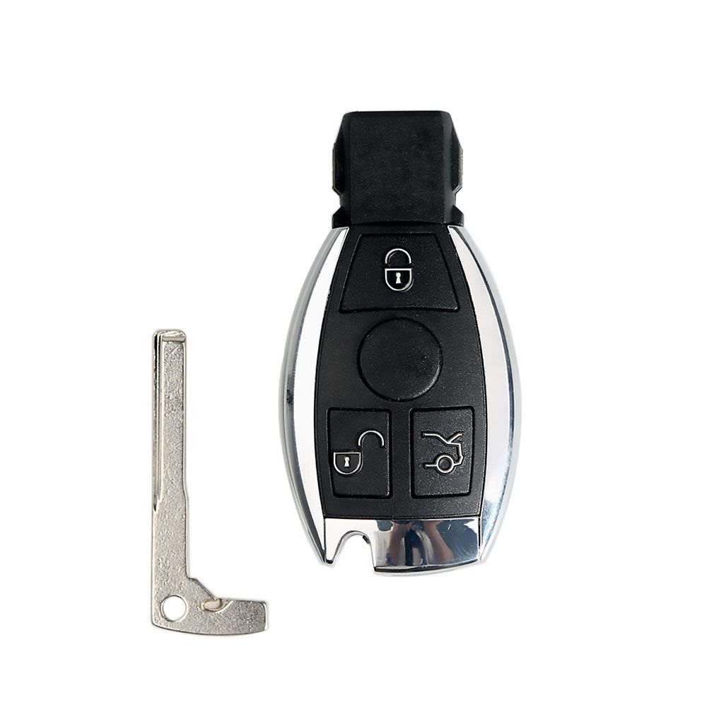 NEC chip SMART remote control key, Mercedes - Benz Clase C E (2 baterías) 433 MHz 10 / lote