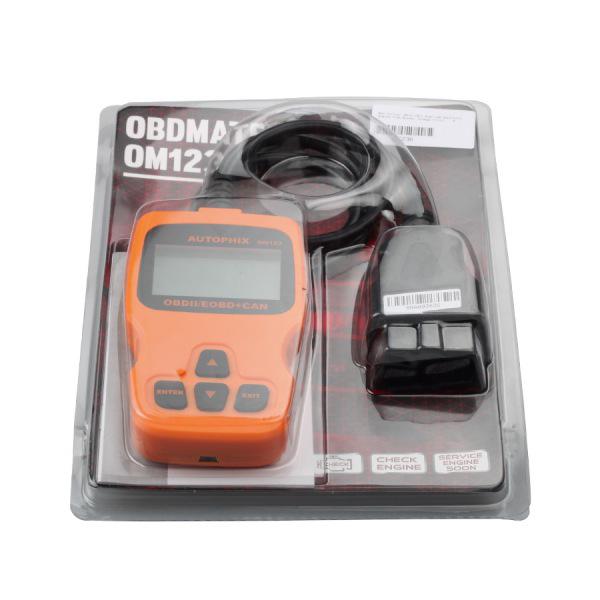 Autophix om123 obd2 eobd puede lector de código de motor portátil (naranja)