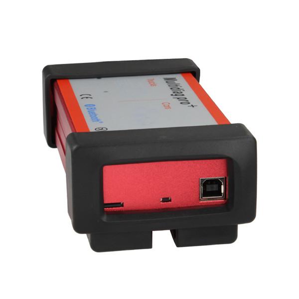 V2017.01 nuevo diseño multiliag pro + para automóviles / camiones y obd2, compatible con bluetooth multilingüe Win8