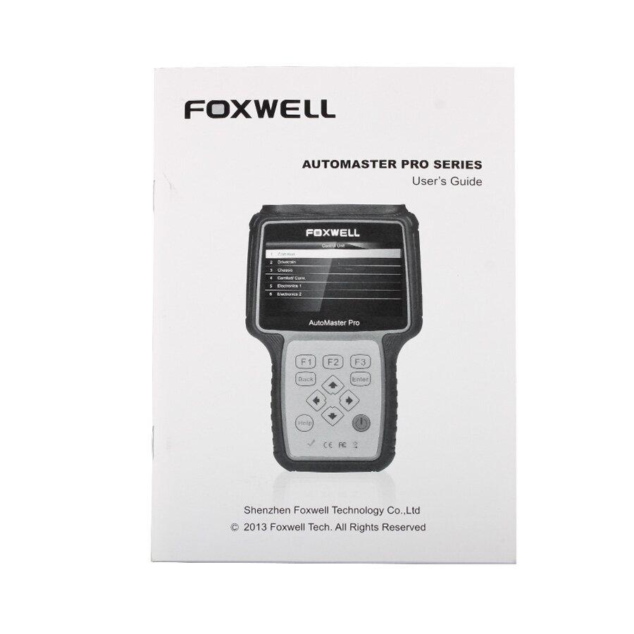 Nuevo escáner del sistema foxwell nt612 automaster pro European makes 4