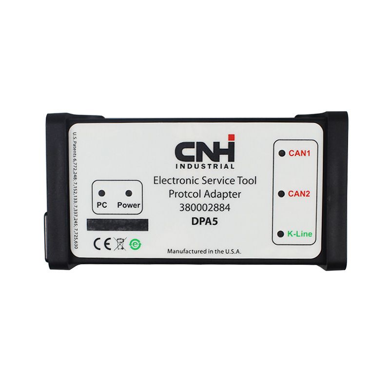 La nueva herramienta de diagnóstico automático del escáner pesado holandés CNH dpa5 v9.3 DPA 5 v9.2 para camiones es la misma dpa5 v9.4 que la nexiq sin bluetooth.