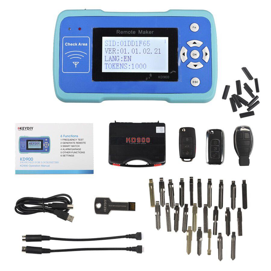 KEYDIY KD900 Remote Maker the Best Tool for Remote Control World Update Online