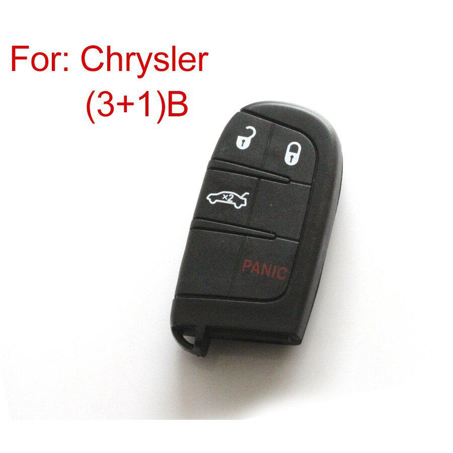 Chrysler New Remote control key Shell 3 + 1 Button