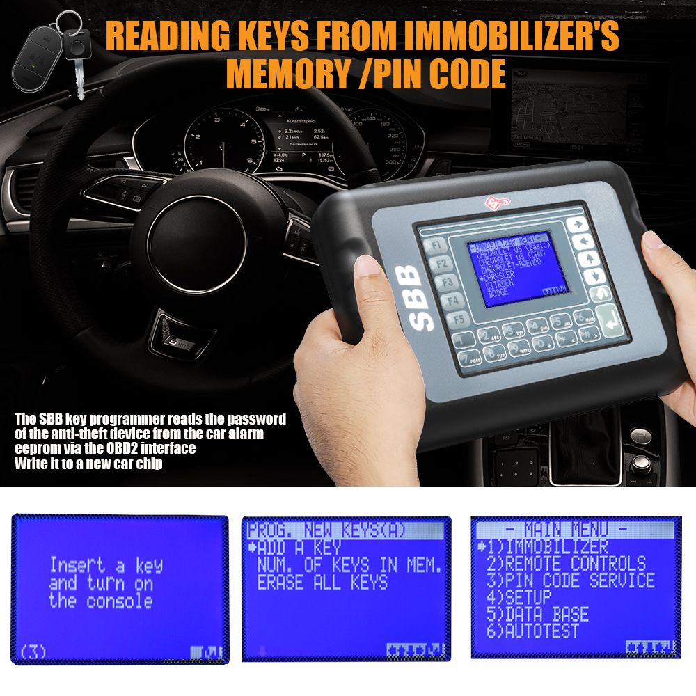 New SBB Key Programmer V33.02 Version