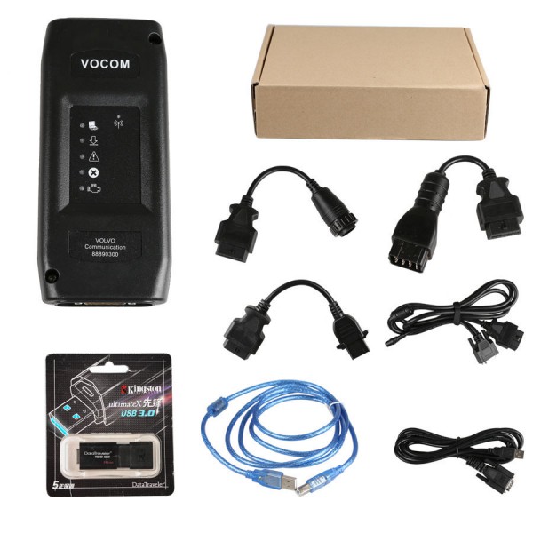 New Volvo 88890300 vocom vcads interface PTT 2.03.20 diagnostic du camion Volvo / Renault / ud / MAC