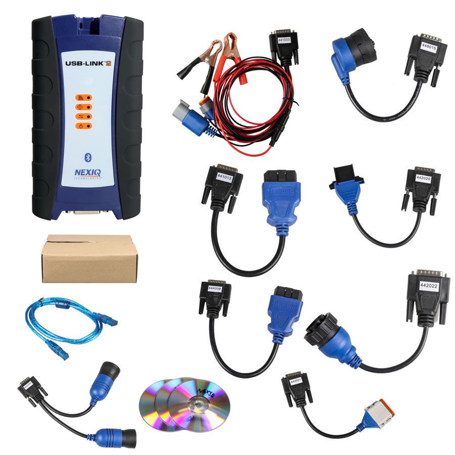NEXIQ 2 USB Link with Software Diesel Truck Interface with All Installers With Bluetooth