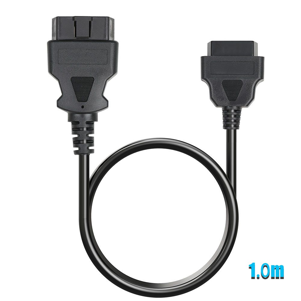 Cable de extensión macho - hembra obd2 de 16 Pines para Elm 327 easydiag y M - diag