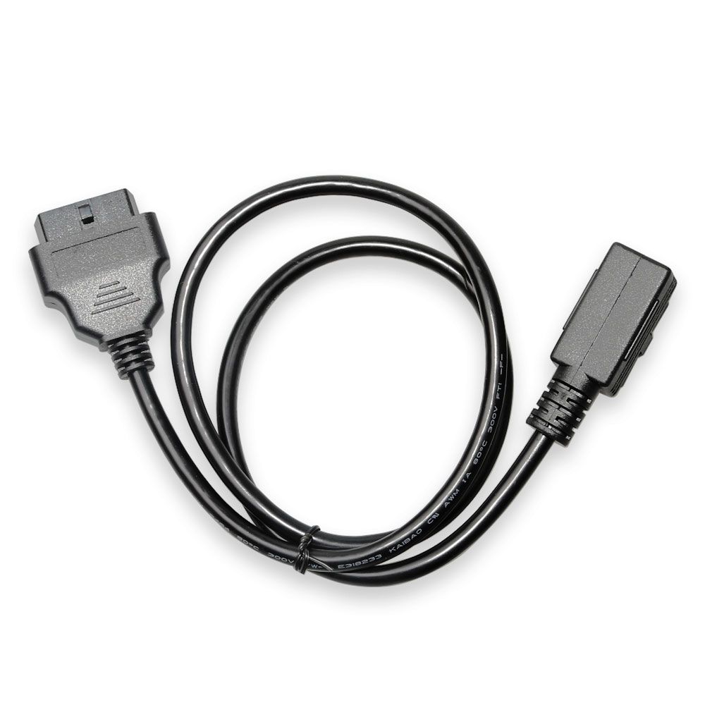 Obd2 16 pin cable de extensión macho - hembra 100 cm cable de extensión de diagnóstico