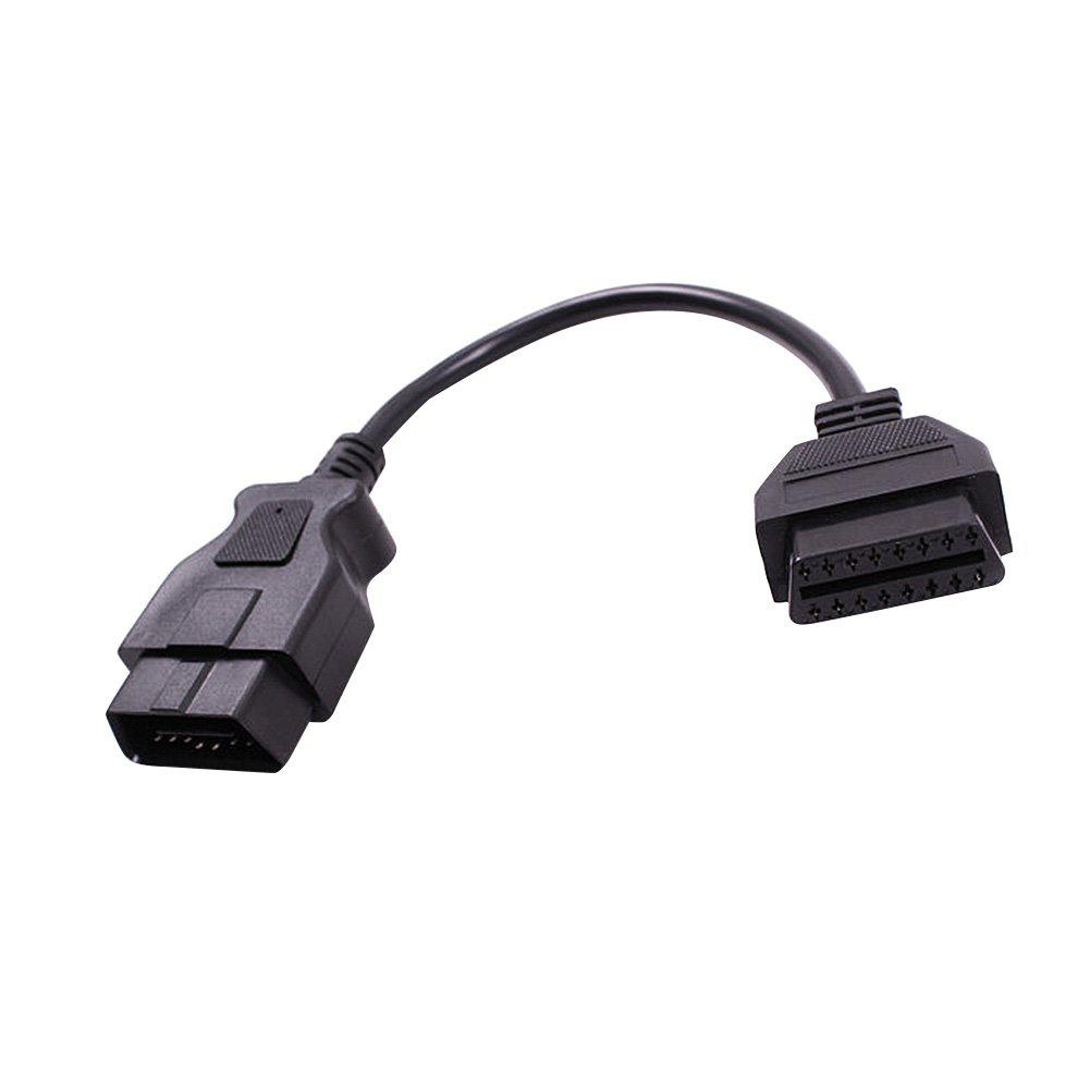 OBD-II OBD2 16pin Male to Female Diagnostic Extension Cable 30CM