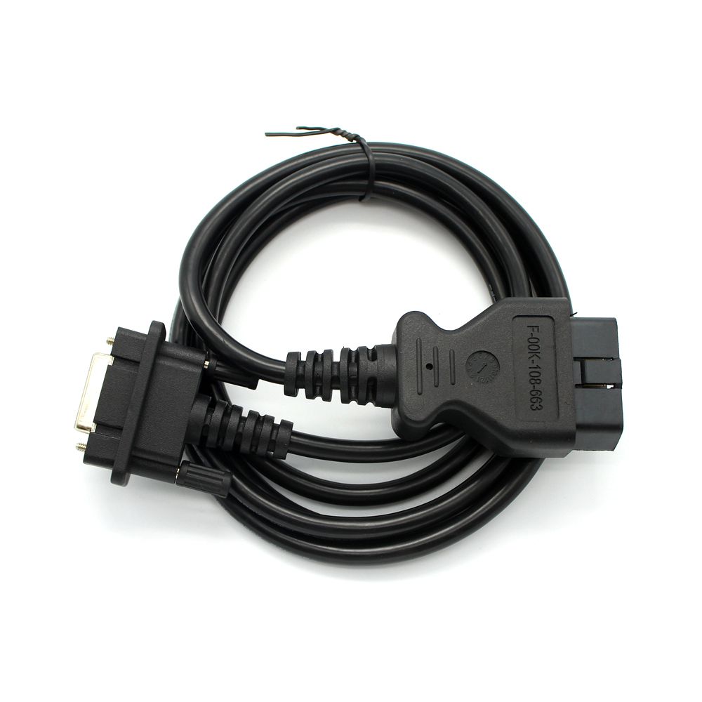 Cable principal vcm2 II cable de 16 agujas VCM 2 cable de interfaz de diagnóstico de cable obd2