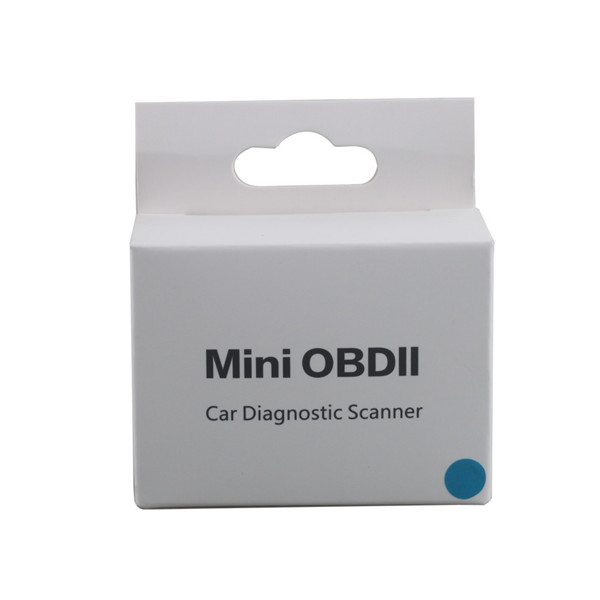 Mini OBDII Car Diagnostic Scanner For Android And Windows (Blue/Black/White)