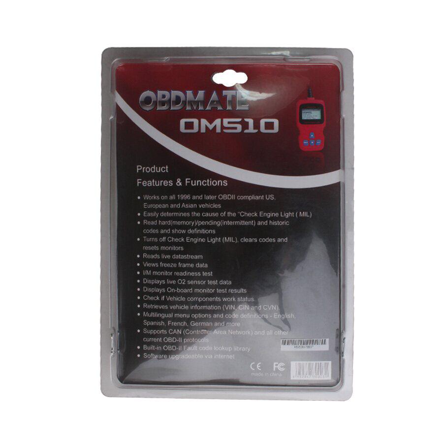 Escaneo de lectura de código autophix obdmate om510 OBDII eobd obd2