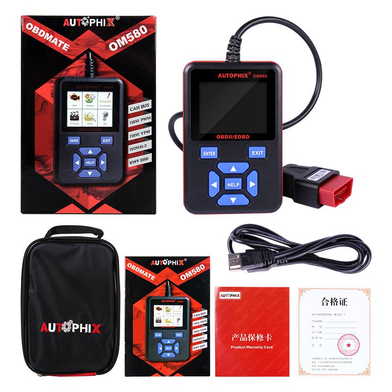 OBDMATE OM580 OBDII EOBD Code Read Scanner