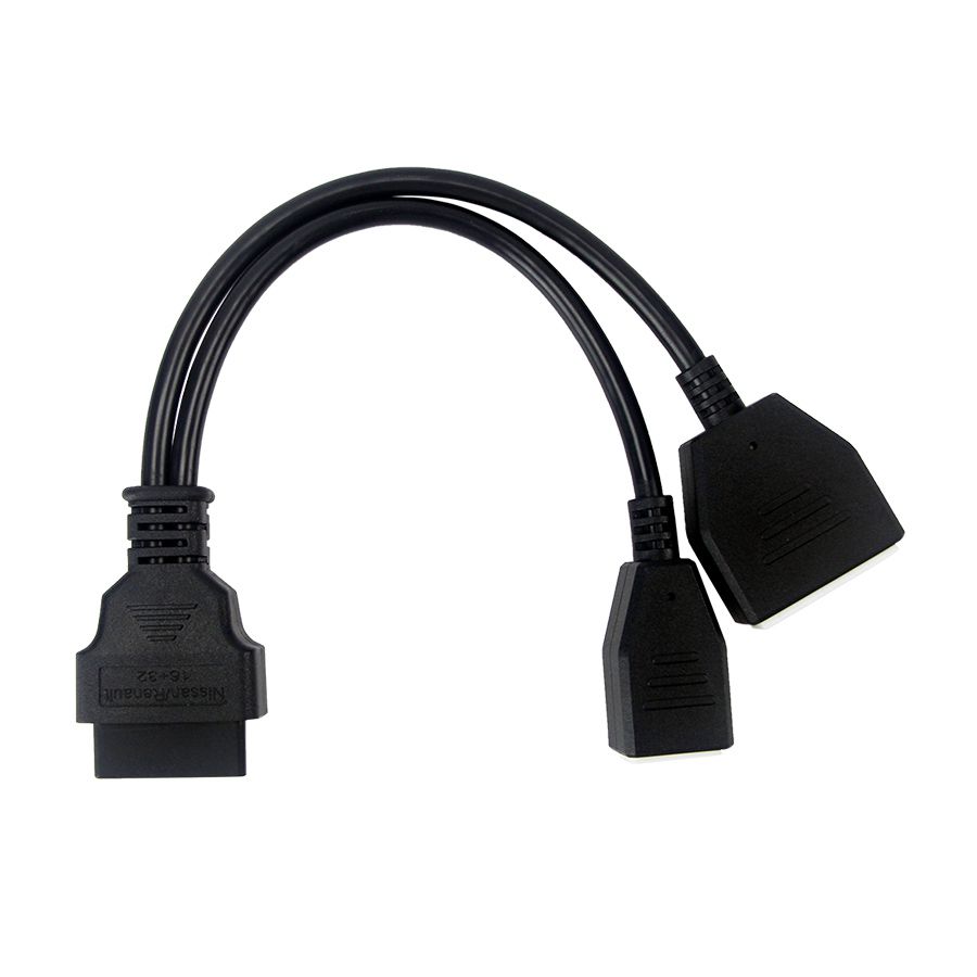 Adaptadores obdstar 16 + 32 para Renault y nissan, para uso con X300 DP plus