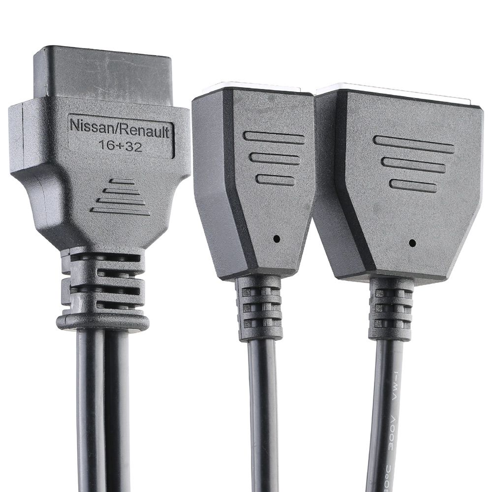 Adaptadores obdstar 16 + 32 para Renault y nissan, para uso con X300 DP plus