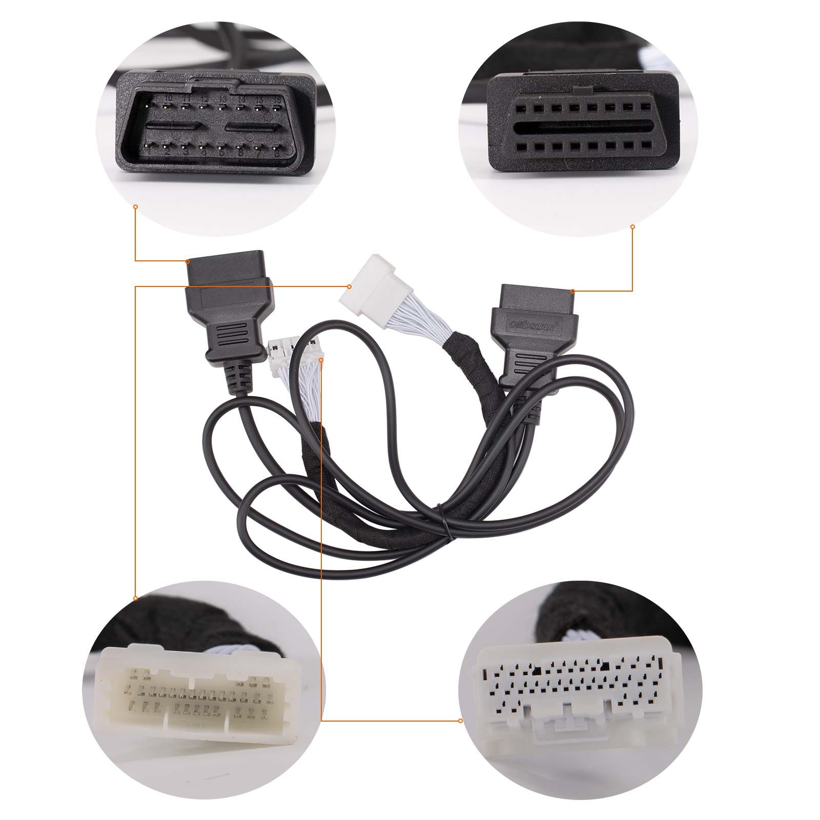 OBDSTAR FP-30 Toyota-30 V2 Cable For Toyota 8A-BA 4A-BA Adding Keys All Keys Lost Matching / Cluster Calibration