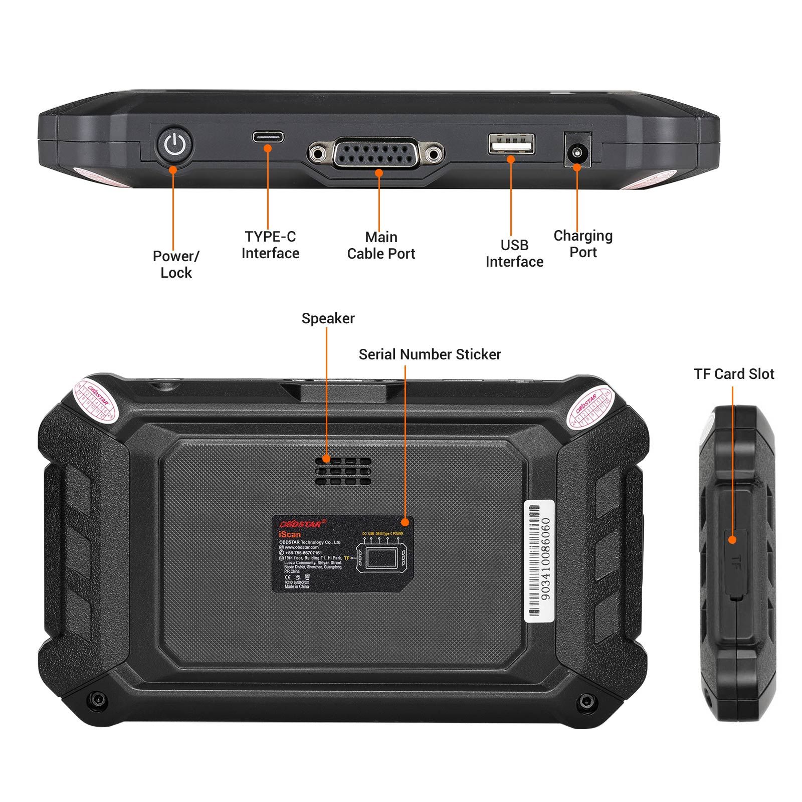 OBDSTAR ISCAN for SEA-DOO Marine Diagnostic Scanner Support 80% BRP models support to 2018