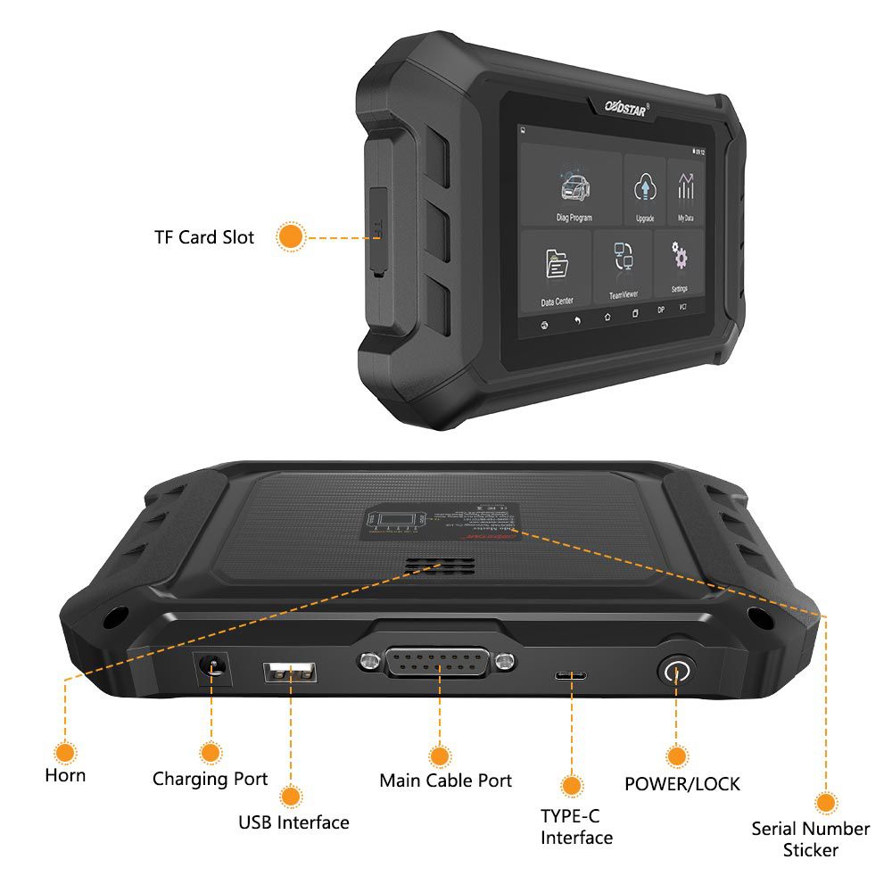 Ajuste del Odómetro obdstar / OBDII y servicio de aceite restablece la versión estándar principal de la prueba gratuita de batería obdstar BMT - 08