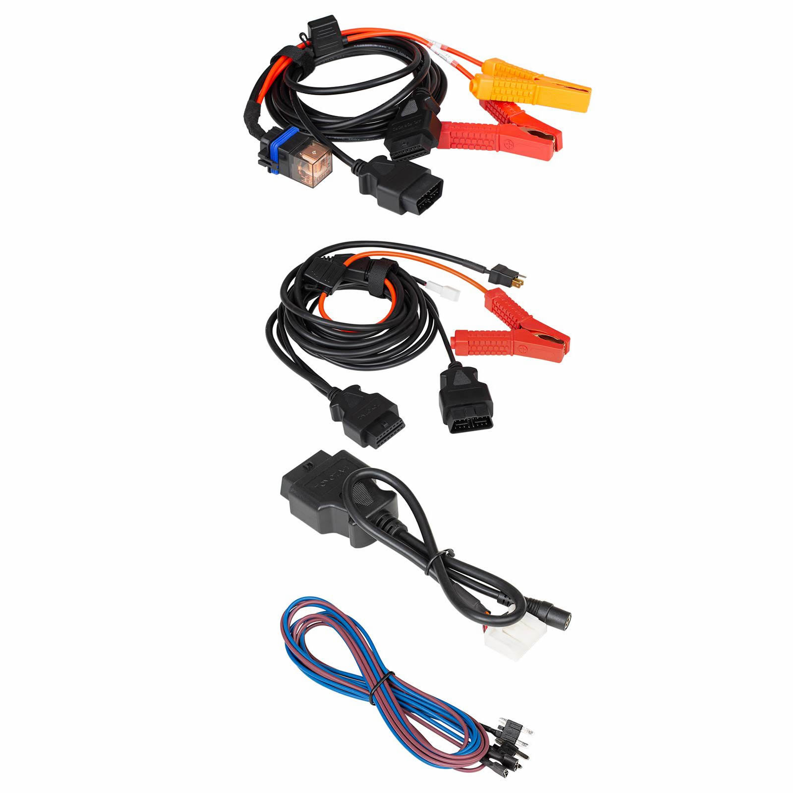 El conjunto completo de adaptadores obdstar P002 está equipado con el cable Toyota 8a + el cable de pérdida de llave completa ford, equipado con X300 DP Plus y pro4