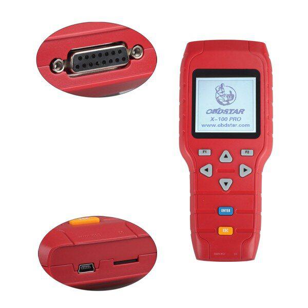 Tipo obdstar X - 100 pro x100 pro auto Key programer (c) para funciones de software immo y OBD