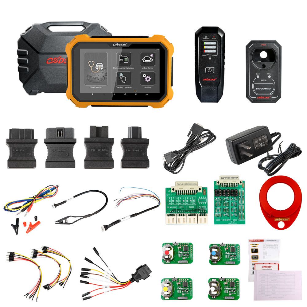 OBDSTAR X300 DP Plus X300 PAD2 C Package Full Version Get Free P004 Adapter and FCA 12+8 Adapter