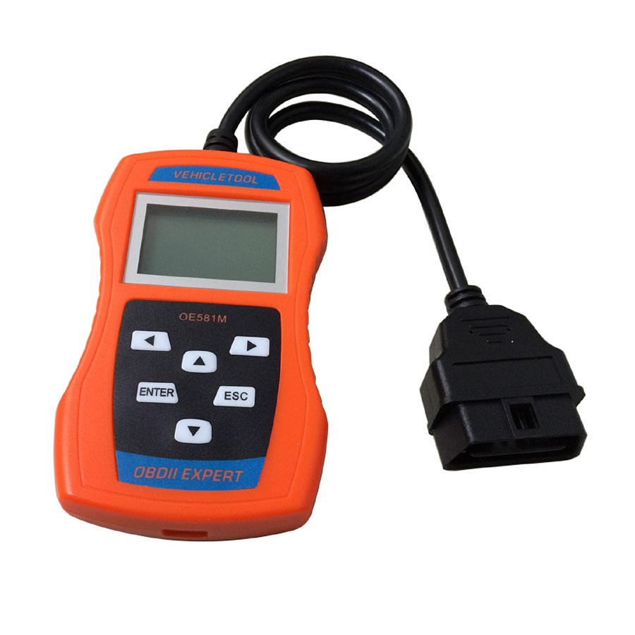 El experto obd2 oe581m can OBDII / eobdii Code Reader admite todos los vehículos y camiones ligeros 1996 y actualizados