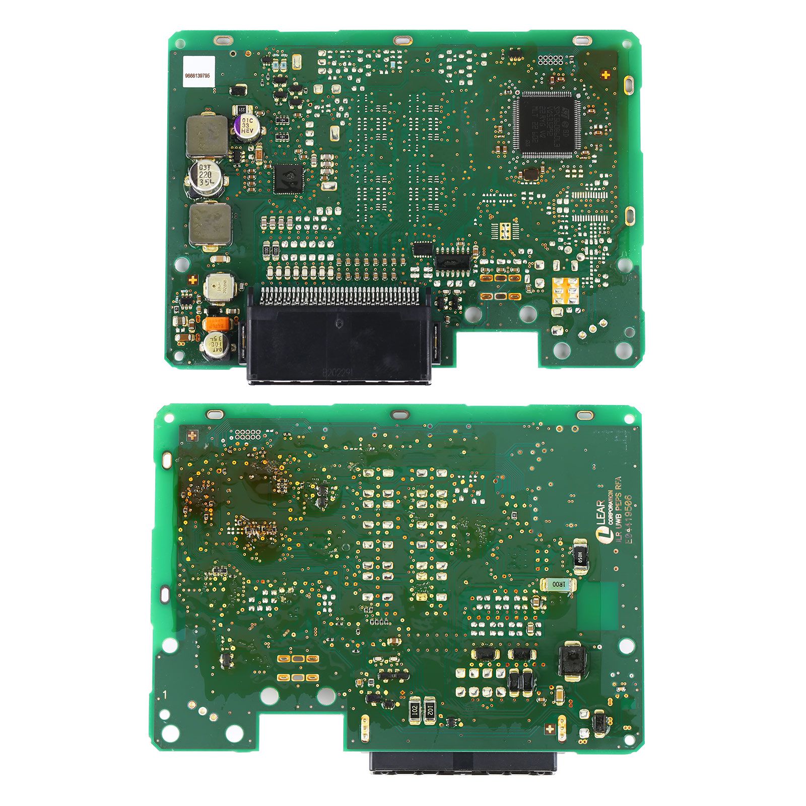 El módulo OEM Jaguar Land Rover RFA k8d2 (sin Canal cómodo) contiene el chip spc560b y los datos