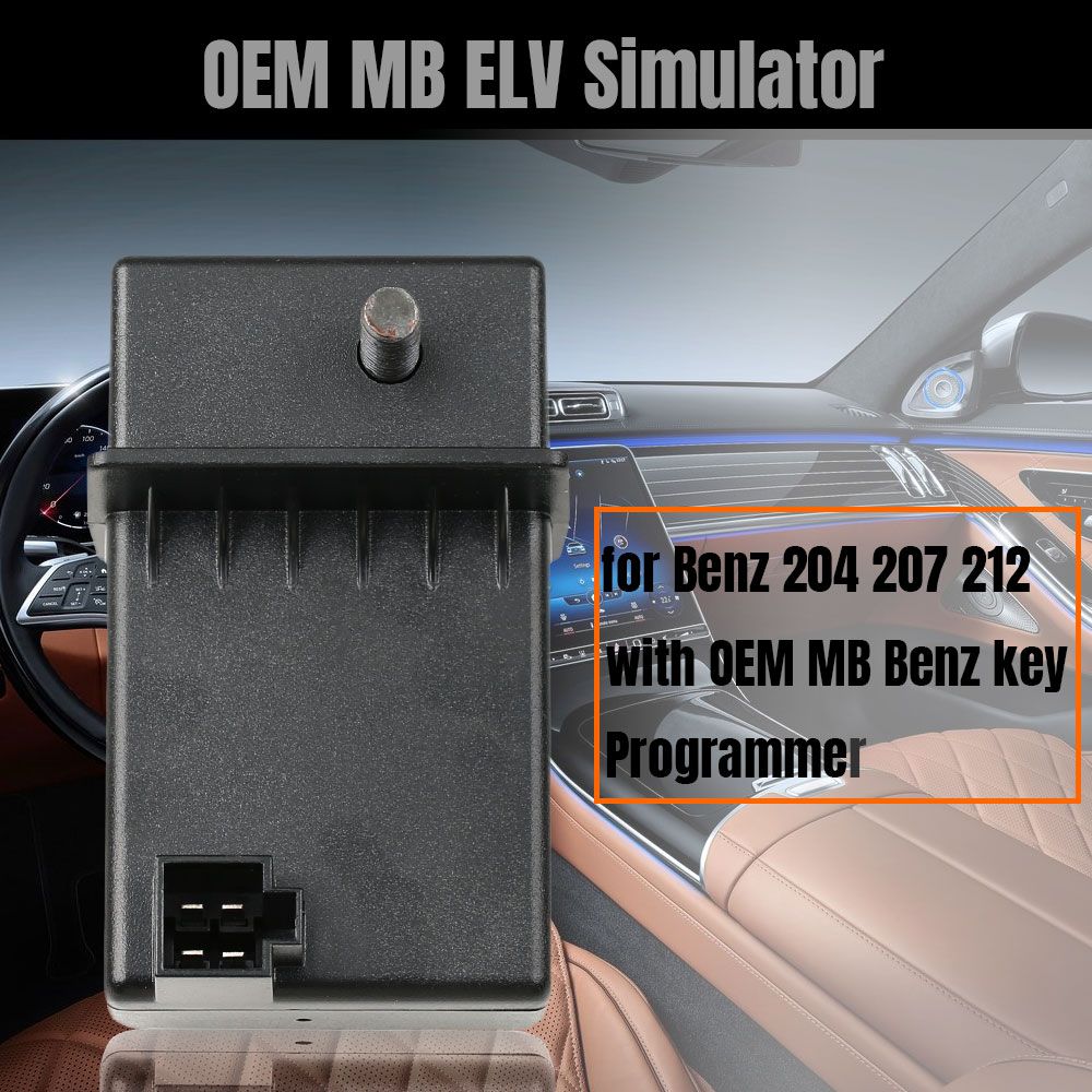 Simulador OEM MB elv para Mercedes - Benz 204 207 212 para programadores clave de Mercedes - Benz MB